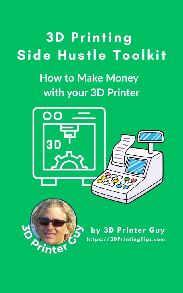 Make Money 3D Printing bookcover