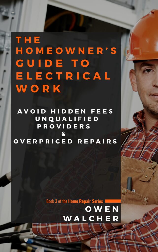 The homeowners guide to electrical work bookcover